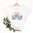 thumbnail image 2 of successthop Egg Shirts for Adults Womens Happy Easter Short Sleeve Holiday T Shirt Crewneck Shirt Summer Vacation Top M, 2 of 6