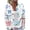 AA#-006 Light Blue, variant on Valentine's Day White Cardigan Sweater for Women Long Sleeve Black Cardigan for Women Lightweight Open Front Shrug Cardigan Love Heart print Dressy Casual Cute Kimono Cardigan