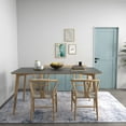 thumbnail image 5 of Rugs For Living Room Washable Non-Slip Area Rugs 5x7ft Living Room, Boho Bedroom Mats Under Bed, Soft Stain Resistant Non-Shedding Thin Carpet For Dining Room Apartment Blue And White, 5 of 11