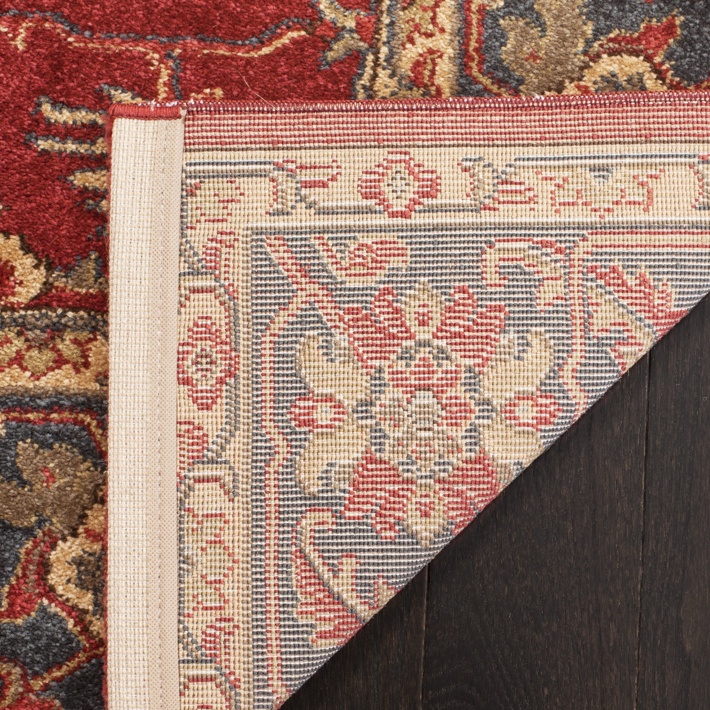Safavieh Mahal Bentley Oriental Area Rug, Red/Navy, 6' x 8'