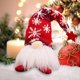 thumbnail image 3 of Adornos de muñeca de gnomo sin rostro de Navidad LED Decoración colgante de año nuevo (rojo) Likrtyny Lamparas Hogar Multifuncional, 3 of 6