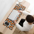 thumbnail image 3 of Long Mouse Pads for Desk,Halloween Ghost & Pumpkin Pattern Desk Mats on Top Of Desks, Desk Mouse Pad Extra Large with 3mm Non-Slip Base and Stitched Edge for Gaming,Office,Work,Home 31.5x11.8in, 3 of 5