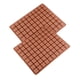 thumbnail image 1 of Xihbxyly Molde Cuadrado de 80 Cavidades, Diseño Flexible para Un Desmoldado Fácil, Multiusos para Chocolate, Gelatina, Jabón, Cupcakes, Muffins, Repostería y Manualidades. Tamaño: 29,5 X 33 X 1,2 Cm., 1 of 2