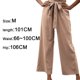 thumbnail image 2 of Pantalones largos informales de mujer, pantalones de trabajo con cintura alta, cinturón y bolsillos, 2 of 5