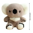 thumbnail image 3 of Lifelike Koala Stuffed Animal Toy with for Emotional Comfort and Cozy Companionship, 3 of 9