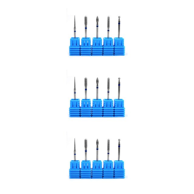 Guardurnaity Broca de tungsteno, brocas giratorias para , brocas para manicura de salón Type1 NO1
