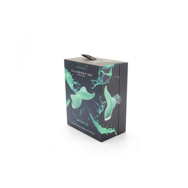 Clandestine Devices Mimic Clitoral Vibrator, Seafoam