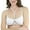 White, variant on ToBeInStyle Women's Lace Keyhole Double Y-Strap Bralette