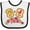White and Black, variant on Inktastic Dream Team Peanut Butter and Jelly Boys or Girls Baby Bib