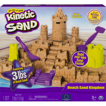 Kinetic Sand, Construction Site Folding Sandbox Playset with 