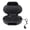 Silver Black EU, variant on Xirurus Dual Breakfast Sandwich Maker Fast Cooking Non Stick Egg Burger Machine for Home Use Silver Black US Plug (10.6 inches / 27 cm)