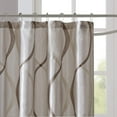 Home Essence Fenice Embroidered Ogee Shower Curtain