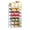 Silver, variant on SoildPal Free Standing 7-Tier Can Organizer for Pantry, Metal Water Bottle Storage Rack Holds up to 84 Cans, Adjustable Rolling Dispenser, 12" x 16" x 35" Kitchen Cabinet Shelving