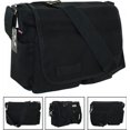thumbnail image 2 of RapDom Classic Military Messenger Bag [Black - 19"W x 14.5"H x 7"D], 2 of 3