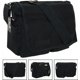 Rapid Dominance Military Messenger Bag 2-Pack - 19" Classic Canvas Carryall In Black & Olive