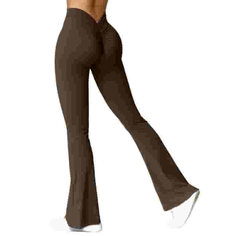 Merlvida Flared Leggings Dames - High Waist Yoga Broek Met Bootcut - Buikcontrole