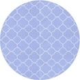 thumbnail image 1 of Ahgly Company Indoor Round Patterned Sky Blue Dress Blue Area Rugs, 7' Round, 1 of 1