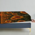 thumbnail image 5 of 2/3pcs Sunflower Fitted Sheet Set Children Adult Soft Cozy Bedding Set with Pillowcase,Queen (60"x80"), 5 of 5