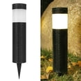 thumbnail image 1 of Fiudx Ofertas flash del día solo en línea Lámpara cilíndrica de ratán con luz decorativa solar para exteriores, 1 of 6
