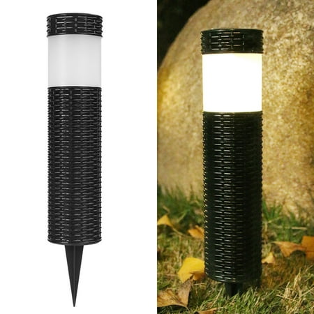 

KEUSN Outdoor Solar Waterproof Landscape Decorative Light Rattan Cylindrical Lawn Lamp