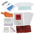 thumbnail image 2 of Kemp USA 10" White and Red Bloodborne Pathogen Kit in Generic Plastic Case, 2 of 2