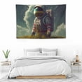 thumbnail image 4 of FANNA Space Suit Wall Hanging 60x40in Soft Durable Lightweight Living Room Bedroom Decoration Indoor Outdoor Wall Art 60x40in, 4 of 7