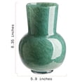 thumbnail image 3 of BEAUTIFUL BY DREW VASE EN VERRE VERT, 3 of 7