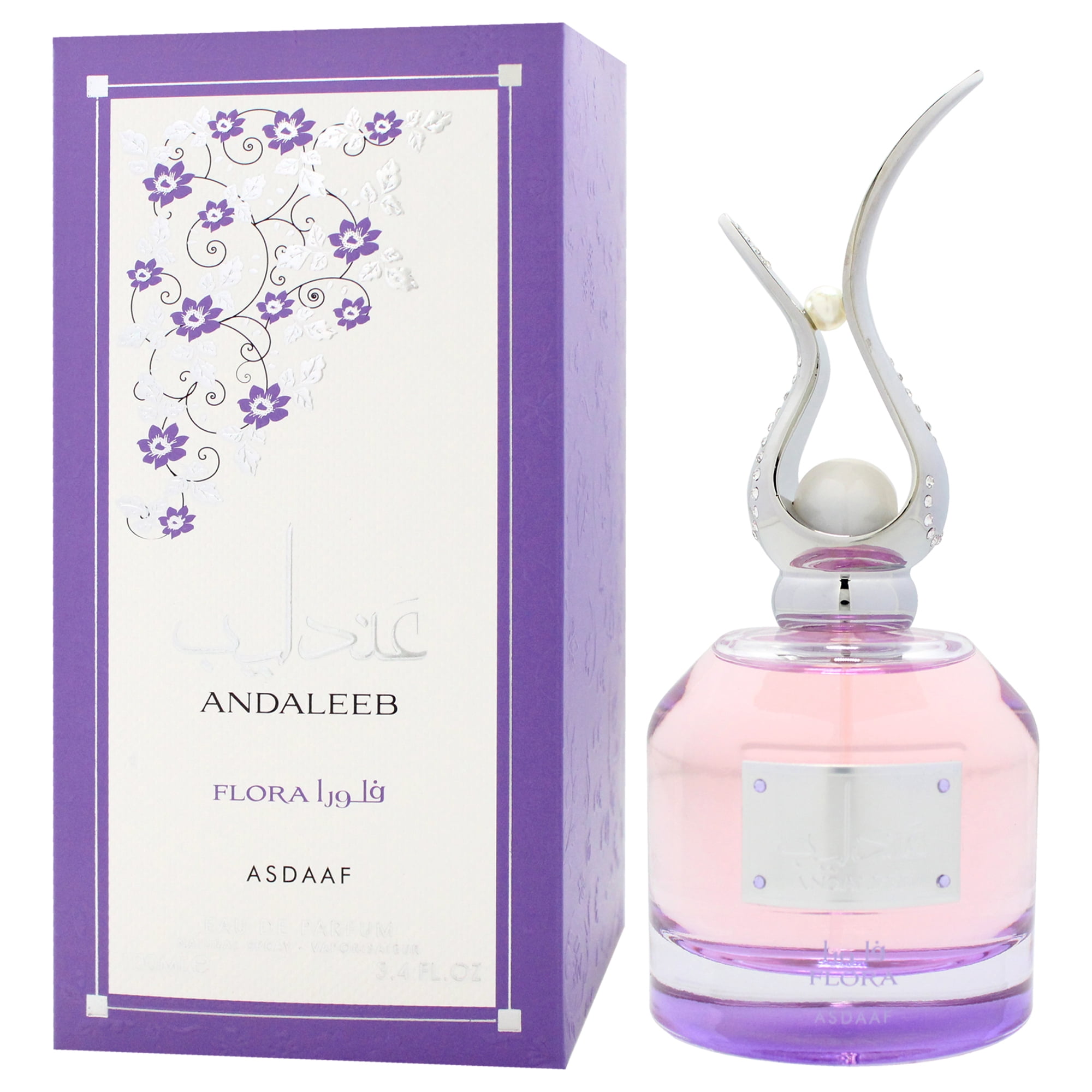 LATTAFA Asdaaf Andaleeb Flora, Oriental Floral Perfume, Jasmine