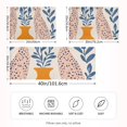 thumbnail image 2 of Yayeee Pillowcase Standard Size Set of 2 Satin Wrinkle Resistant Pillow Case, Leopards Leaves, 2 of 7