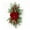 D, variant on LSLJS Christmas Garland for Front Door,Christmas Decorations 23.6 inch Green Pine Wreath with Berry and Bow,Upside Down Staircase Wreath with LED Light Christmas Hanging Ornaments Christmas Gifts