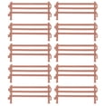 thumbnail image 1 of 50pcs Fairy Garden Fence Mini House Decoration Micro Landscape Plastic Fence, 1 of 9