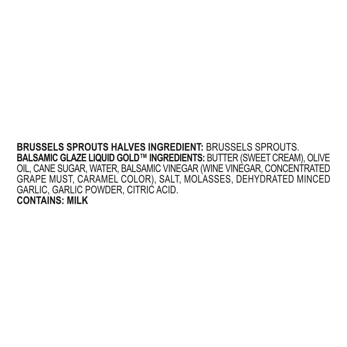 Kinder's Balsamic Glaze Brussels Sprouts, 13.5 oz (Frozen)