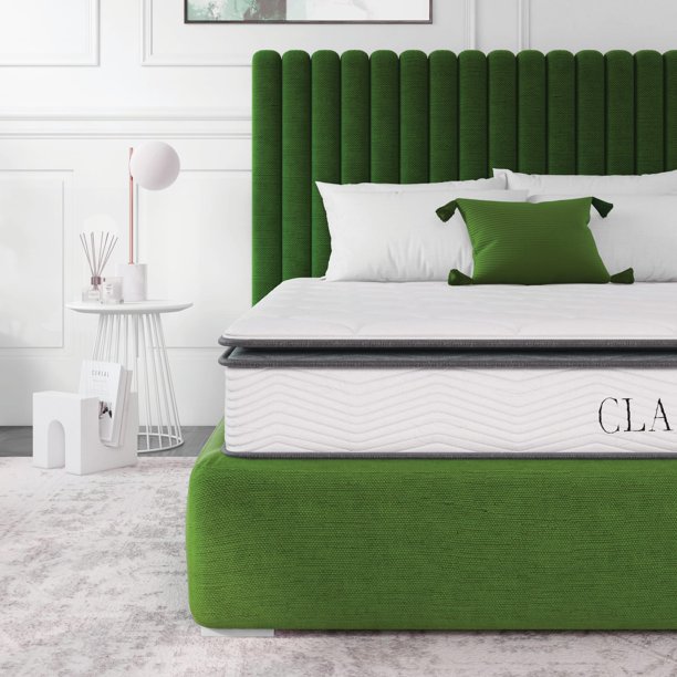 Classic Brands Synergy 9" Memory Foam and Innerspring Hybrid Pillow Top