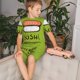thumbnail image 4 of Balery Fresh Sushi Conjunto de Pijama Infantil de Manga Corta con Estampado – Ropa de Dormir de Algodón Suave-Small, 4 of 6