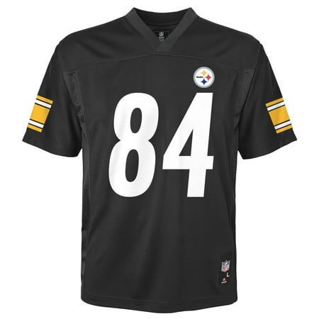 Custom Replica Away Jersey - Antonio Brown Pittsburgh Steelers Youth NFL Mid Tier Replica Jersey