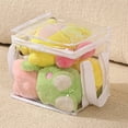 thumbnail image 5 of Shoreew Transparent Toy Storage Bag Large Capacity Waterproof Easy to Clean Zipper Bag Multifunctional Clear Storage Container, 5 of 7