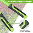 thumbnail image 4 of 23" SK5 Dual-Blade Loppers Cuts 2" Dry/Wet Branches - Triangular Steel Tube & SecureLock, Heavy Duty Tree Trimmers Green/, 4 of 5