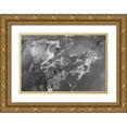 thumbnail image 1 of Murdock, Ramona 24x17 Gold Ornate Wood Framed with Double Matting Museum Art Print Titled - Marble Tones, 1 of 4