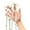 Beige, variant on User Friendly Baby Girls Hair Accessory Ribbon Braided Bowknot Hair Rope Tassels Decoration Headdress Daily