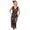 Black Beige, variant on Women's Flapper Dress Sequin Beaded Fringed 1920s Style Dress Art Deco Vintage Gatsby Dress