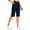Navy, variant on XuJwPNcy Women's Bermuda Shorts Knee Length with Pockets High Waisted Long Shorts for Women Dressy Casual Summer Pants