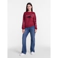 thumbnail image 2 of Disney Nightmare Before Christmas Women's Halloween Fleece Sweatshirt, Sizes XXS-XXL, 2 of 5