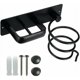 thumbnail image 1 of Organizador de baño con diseño en espiral de acero inoxidable, ahorra espacio y es fácil de instalar para el cuidado del cabello en la pared o en el gabinete (19,5 cm x 6 cm x 8,5 cm), 1 of 5