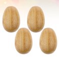 thumbnail image 1 of UPOUART 4Pack Kids Instrument Accessories Egg Shakers Toy Wooden for Music Class Fun, 1 of 2
