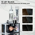 thumbnail image 3 of L'Oréal Paris Feria Shimmering Permanent Hair Color for Adults, 10 Jet Black, 1 Kit, 3 of 11
