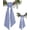 Blue, variant on Pink and White Gingham Wreath Sash 2 Pack for Front Door, 3.5 x 54.3 Inch Checkered Plaid Bow Ribbon for Valentines Day Spring Baby Shower Decor