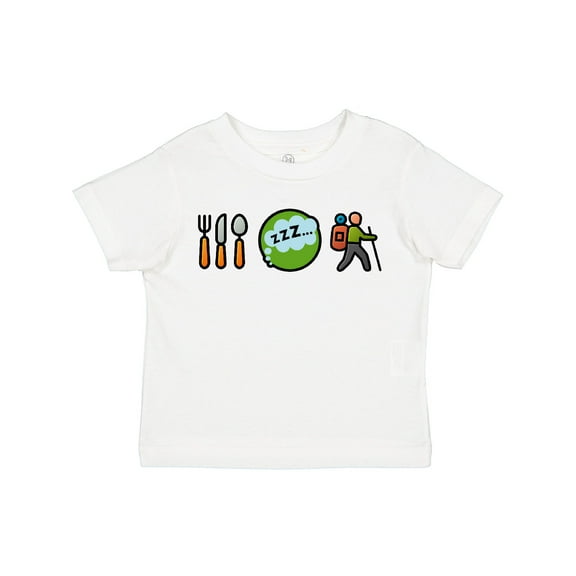 Inktastic Hiking Eat Sleep Hike Boys or Girls Toddler T-Shirt