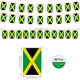 thumbnail image 2 of AhfuLife Guirnalda de banderas de Jamaica de 10 m, 30 piezas, doble cara, 2 of 7