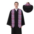 thumbnail image 4 of Haiem Sea Stars Pattern Graduation Stole 2024 | Premium Satin Sash for Graduation Ceremony, 4 of 7