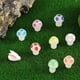 thumbnail image 4 of Miniature Glowing Mushroom Figurines 50pcs/set Potted Plant Accessory for Home Bedroom Balcony Decoration, 4 of 4